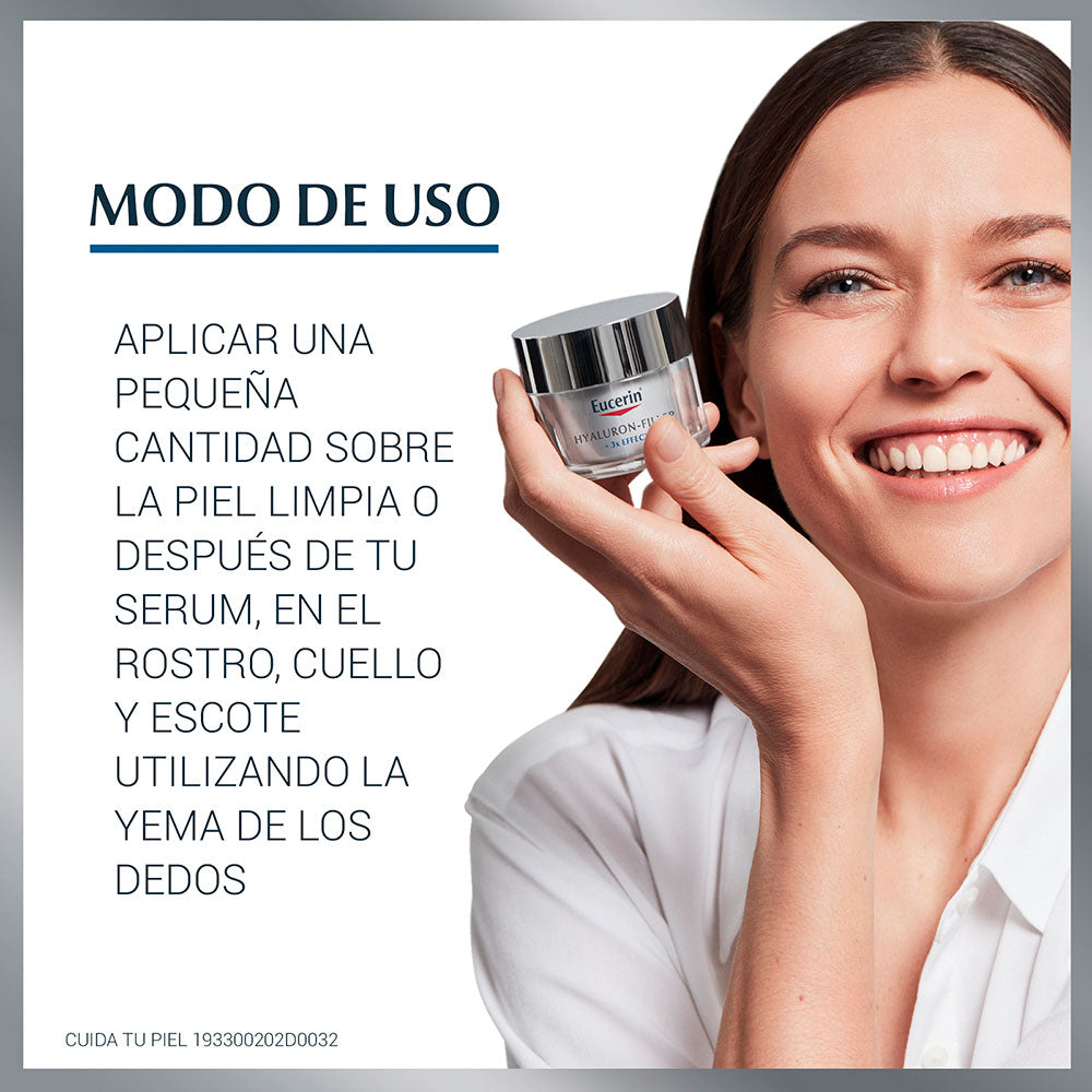 EUCERIN HYAL-FILLER DIA CREMA CAJA 50 ML