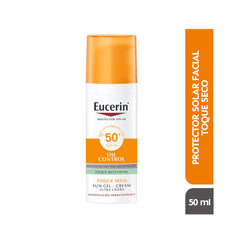 Eucerin Oil Control Toque Seco Spf 50+ Caja 50 Ml