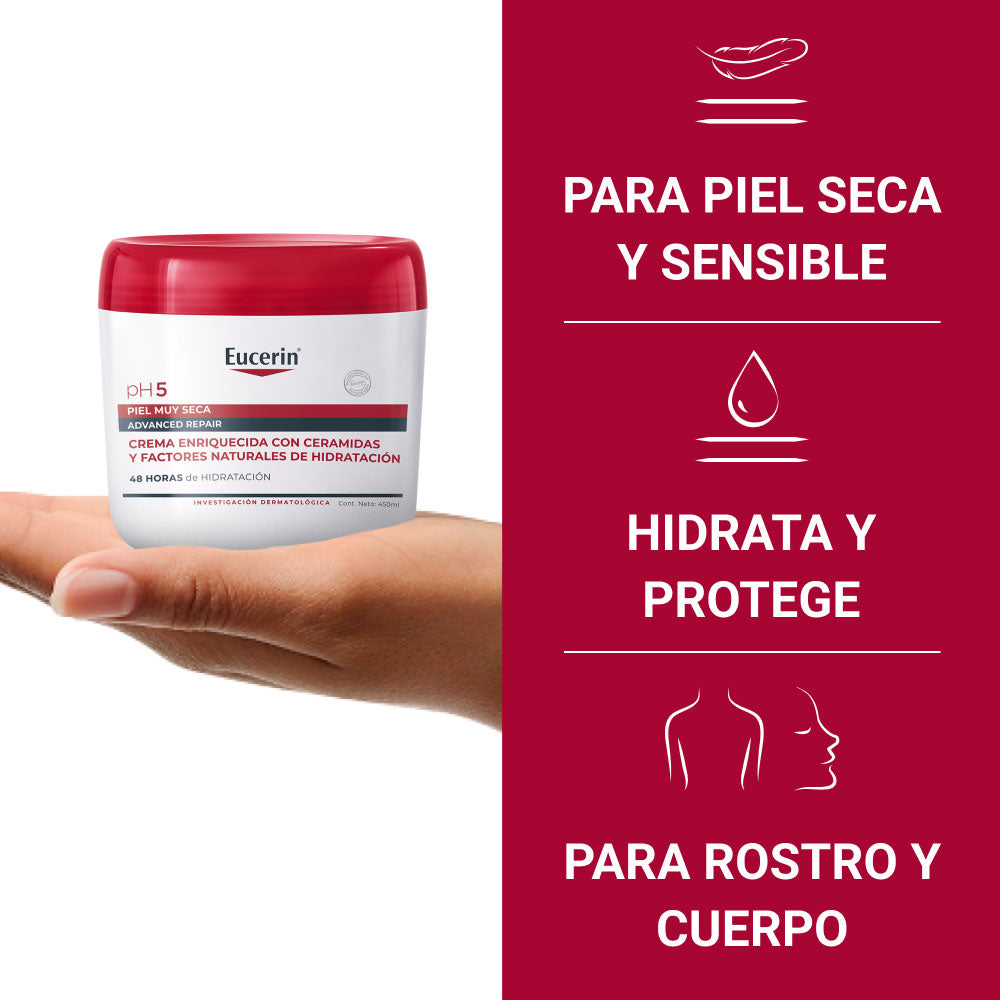 EUCERIN PH5 ADVANCE REPAIR POTE 450 ML