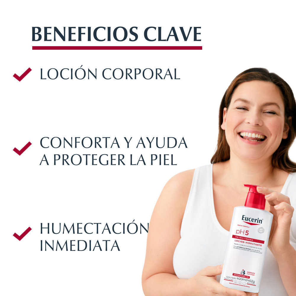 EUCERIN PH5 LOCION FRASCO 400 ML