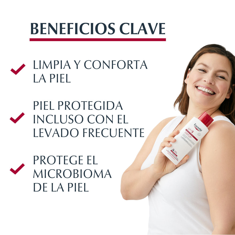 EUCERIN PH5 SYNDET GEL FRASCO 250 ML