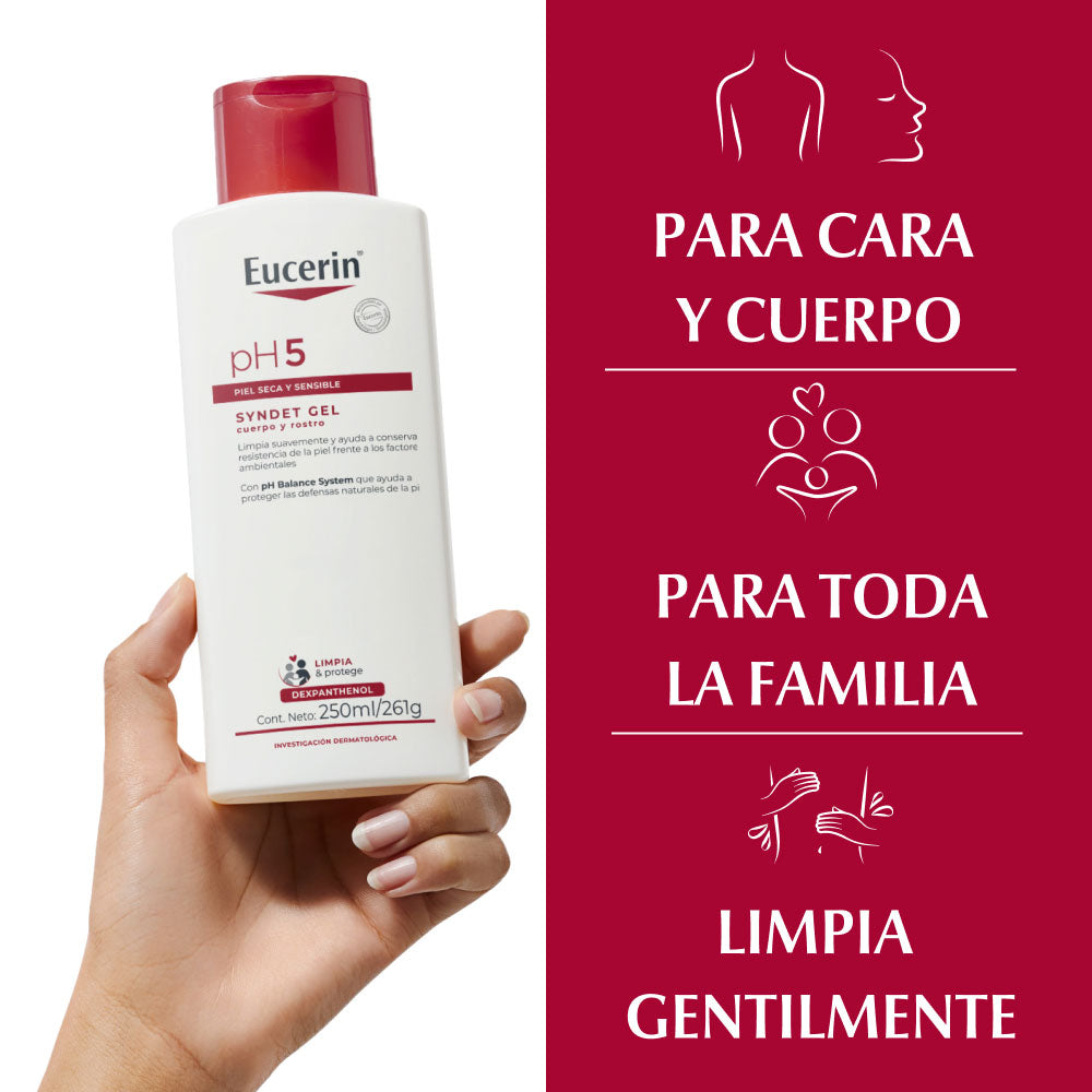 EUCERIN PH5 SYNDET GEL FRASCO 250 ML