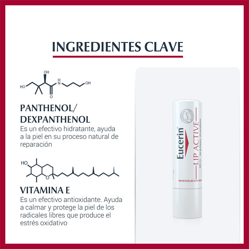 EUCERIN PROTECTOR LABIAL BARRA 4.8 G