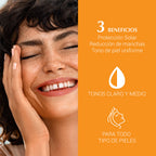 EUCERIN SUN ANTI EDAD TN CLARO PROTECTOR SOLAR SPF 50 FRASCO 50 ML