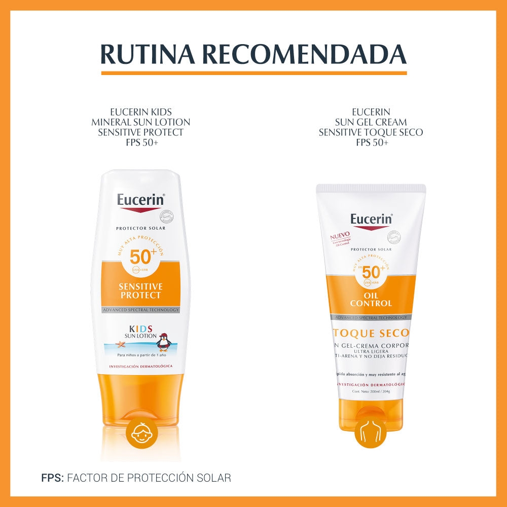 EUCERIN SUN CREME FACIAL COLOR SPF 50+ CAJA 50 ML