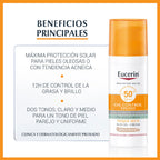 EUCERIN SUN TOQUE SECO T MEDIO PROTECTOR SOLAR SPF 50+ CAJA 50 ML