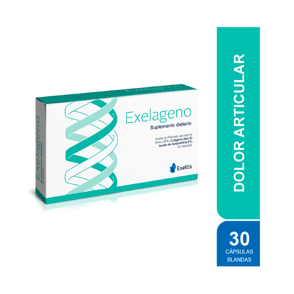 EXELAGENO CAPSULAS 100/200MG CAJA X 30 UNDS