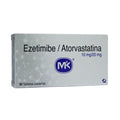 EZETIMIBA/ATORVASTATINA MK TABLETAS 10/20 MG CAJA X 30 UNDS