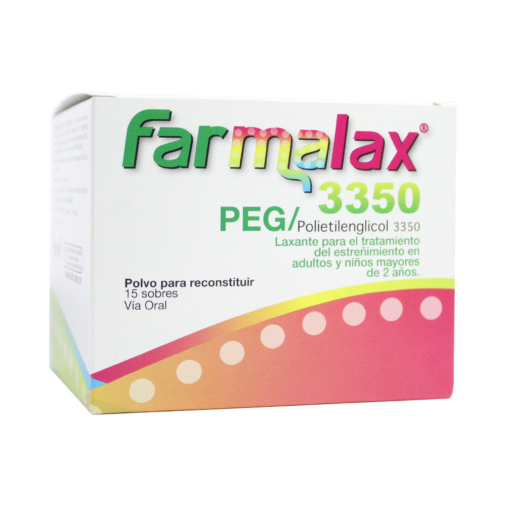FARMALAX PEG SOBRES 3350 CAJA X 15 UNDS