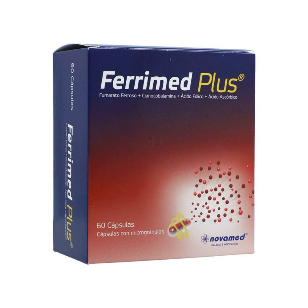 FERRIMED PLUS CAPSULAS CAJA X 60 UNDS
