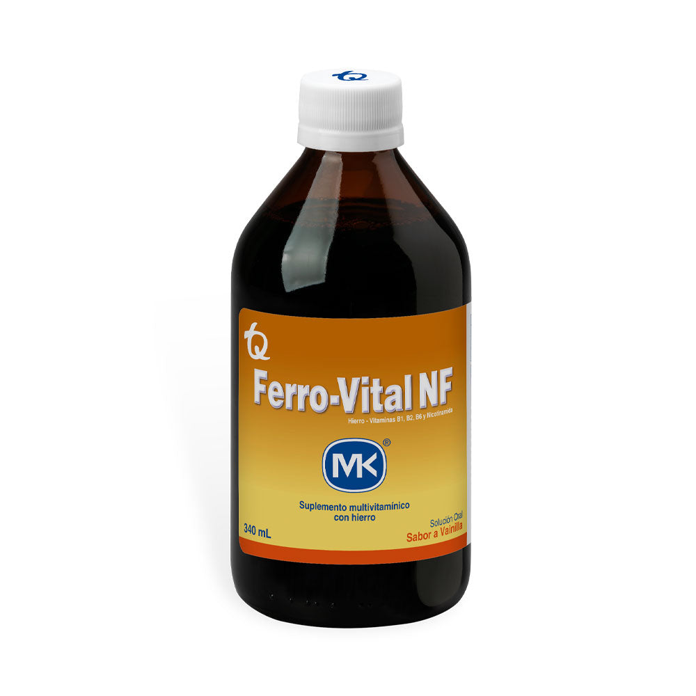 FERRO-VITAL NF JARABE VAINILLA FRASCO 340 ML