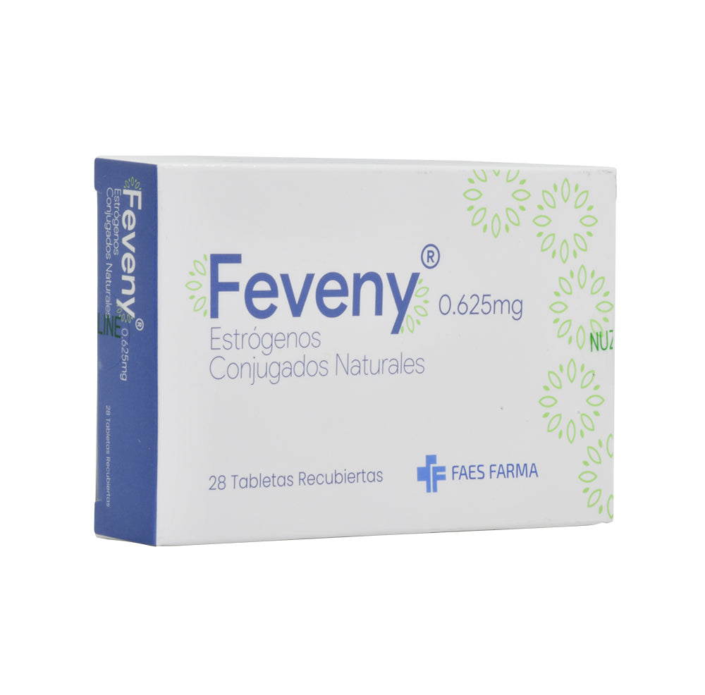 FEVENY (RG) TABLETAS RECUBIERTAS 0.625 MG CAJA X 28 UNDS