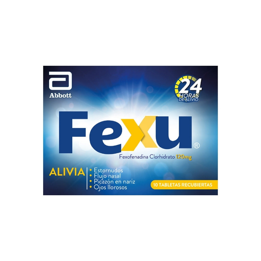 FEXU TABLETAS 120 MG CAJA X 10 UNDS