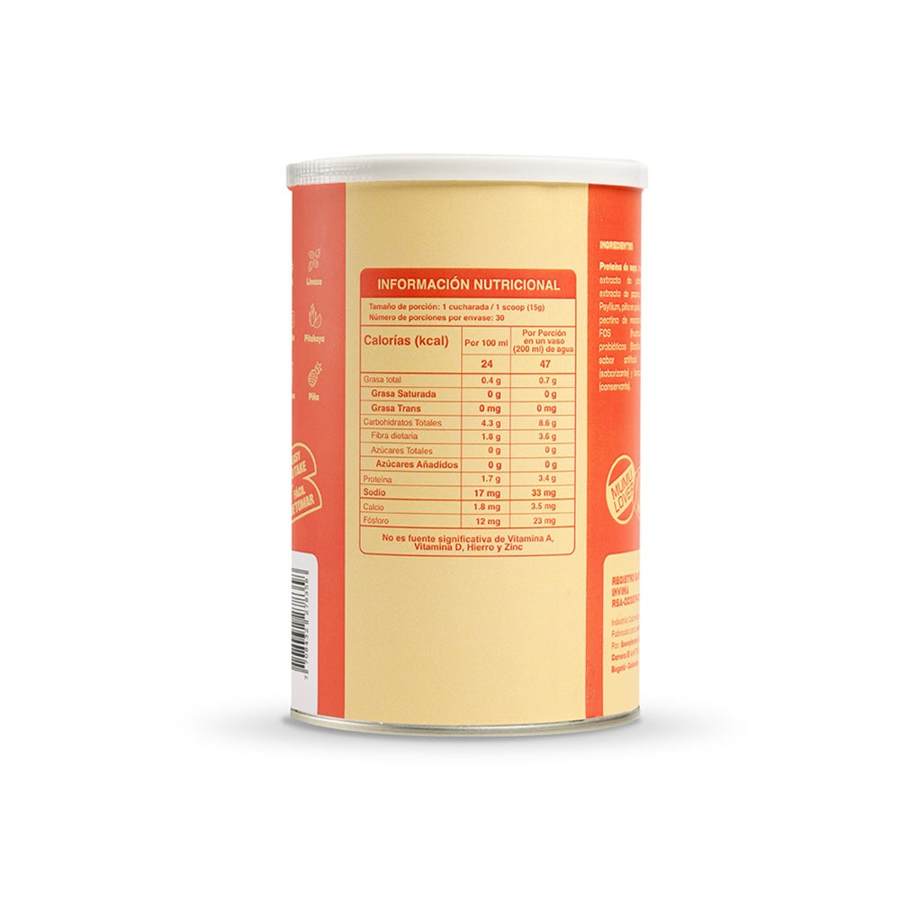 FIBRA PREBIOTICA MUMU POLVO POTE 450 G