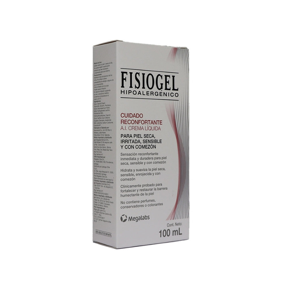 FISIOGEL AI CREMA LIQUIDA CAJA 100 ML
