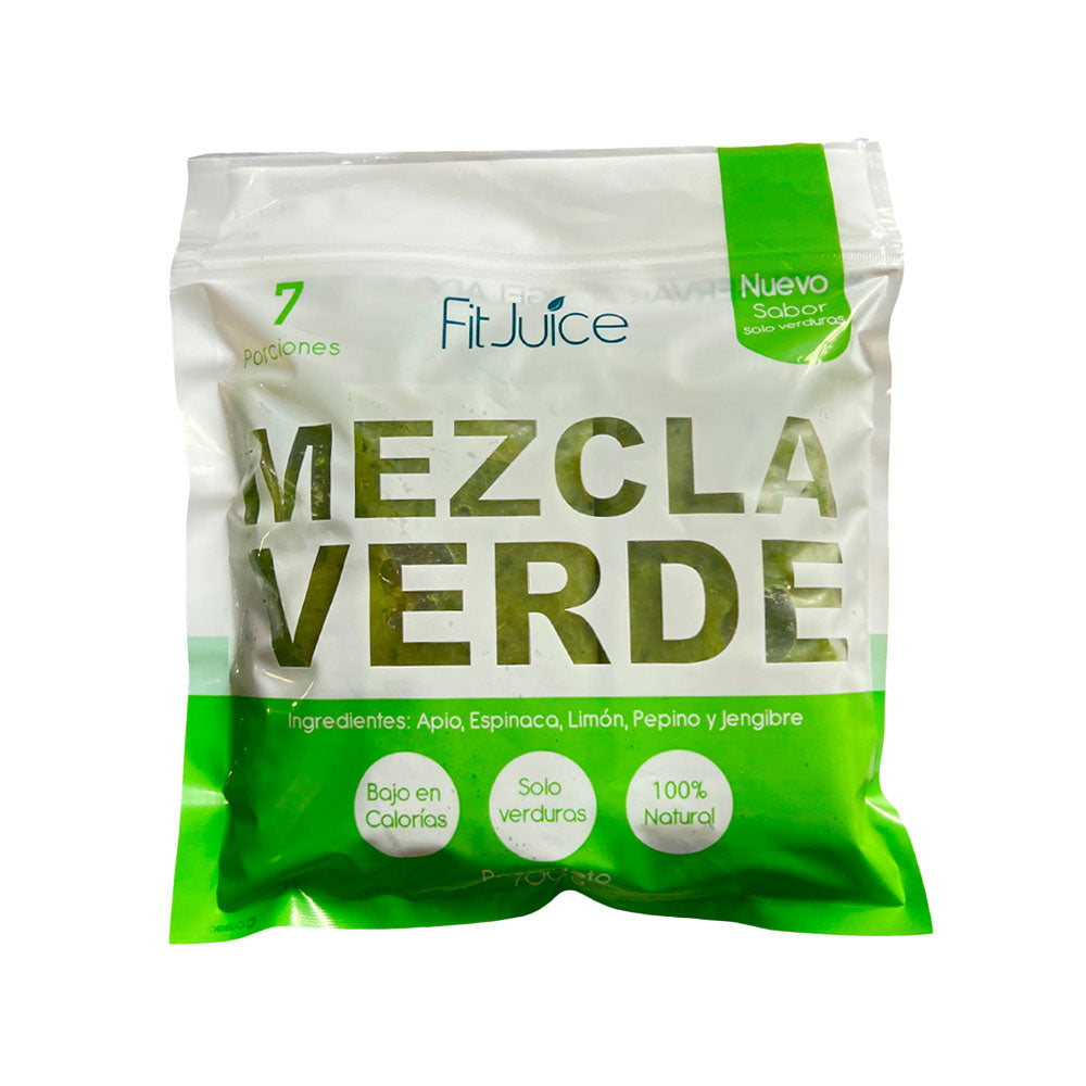 FIT JUICE MEZCLA VERDE SACHET PAQUETE X 7 UNDS