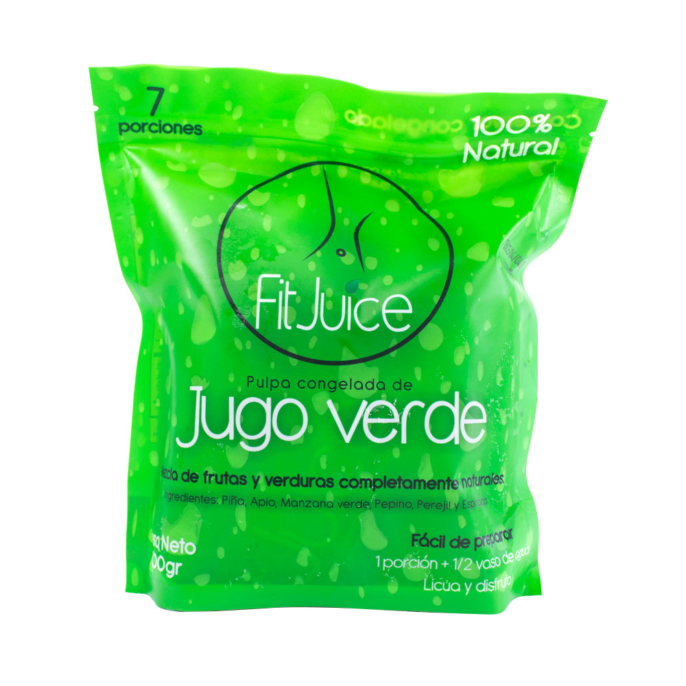 FIT JUICE PULPA DE JUGO VERDE BOLSA 700 G