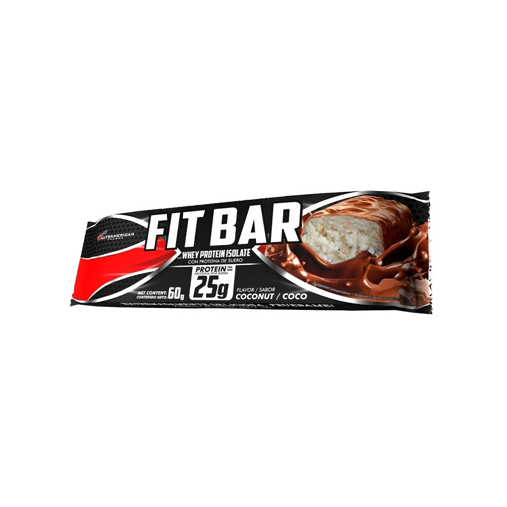 FITBAR NUTRAMERICAN PROTEINA COCO BARRA 60 G