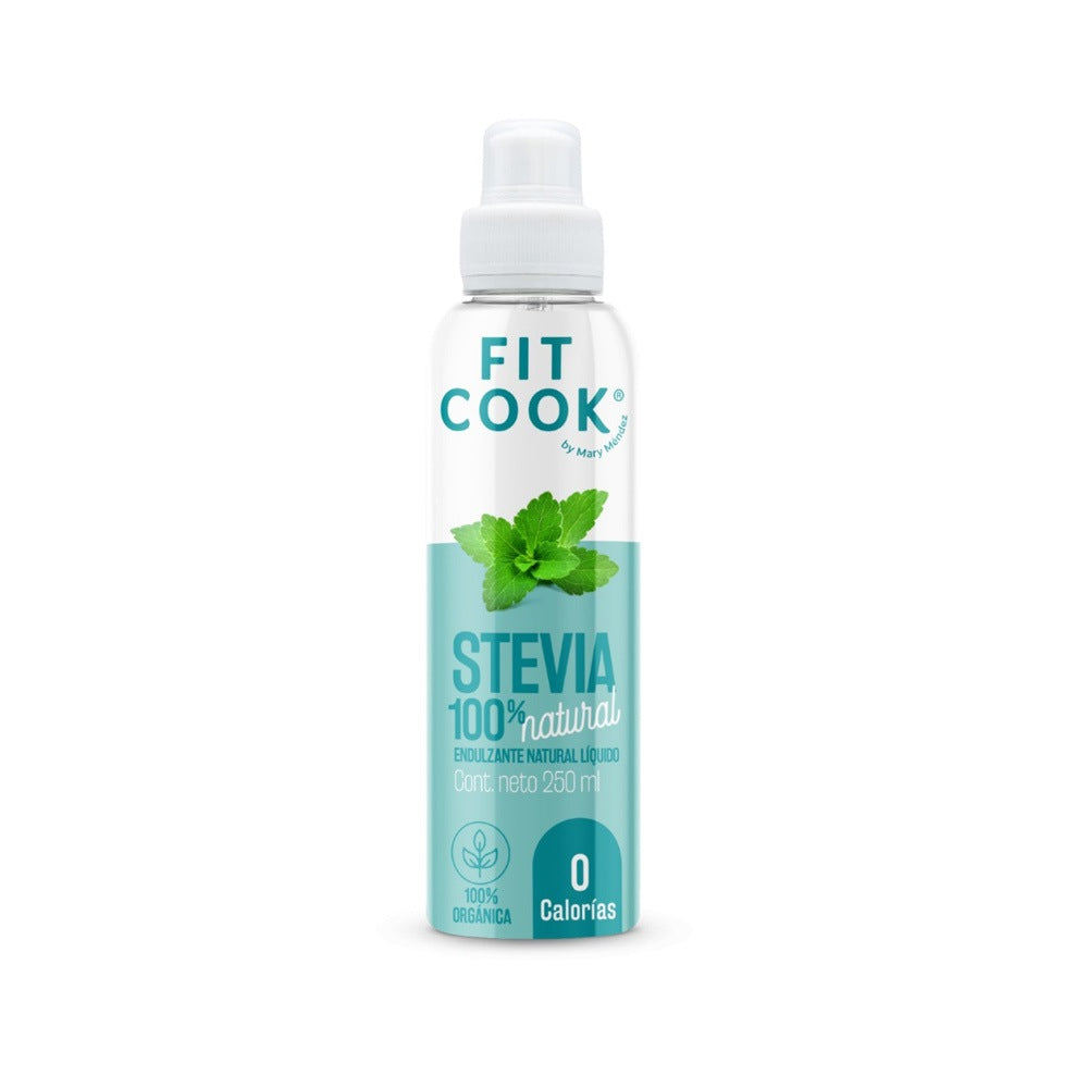 FITCOOK MARY MENDEZ STEVIA LIQUIDO FRASCO 250 ML