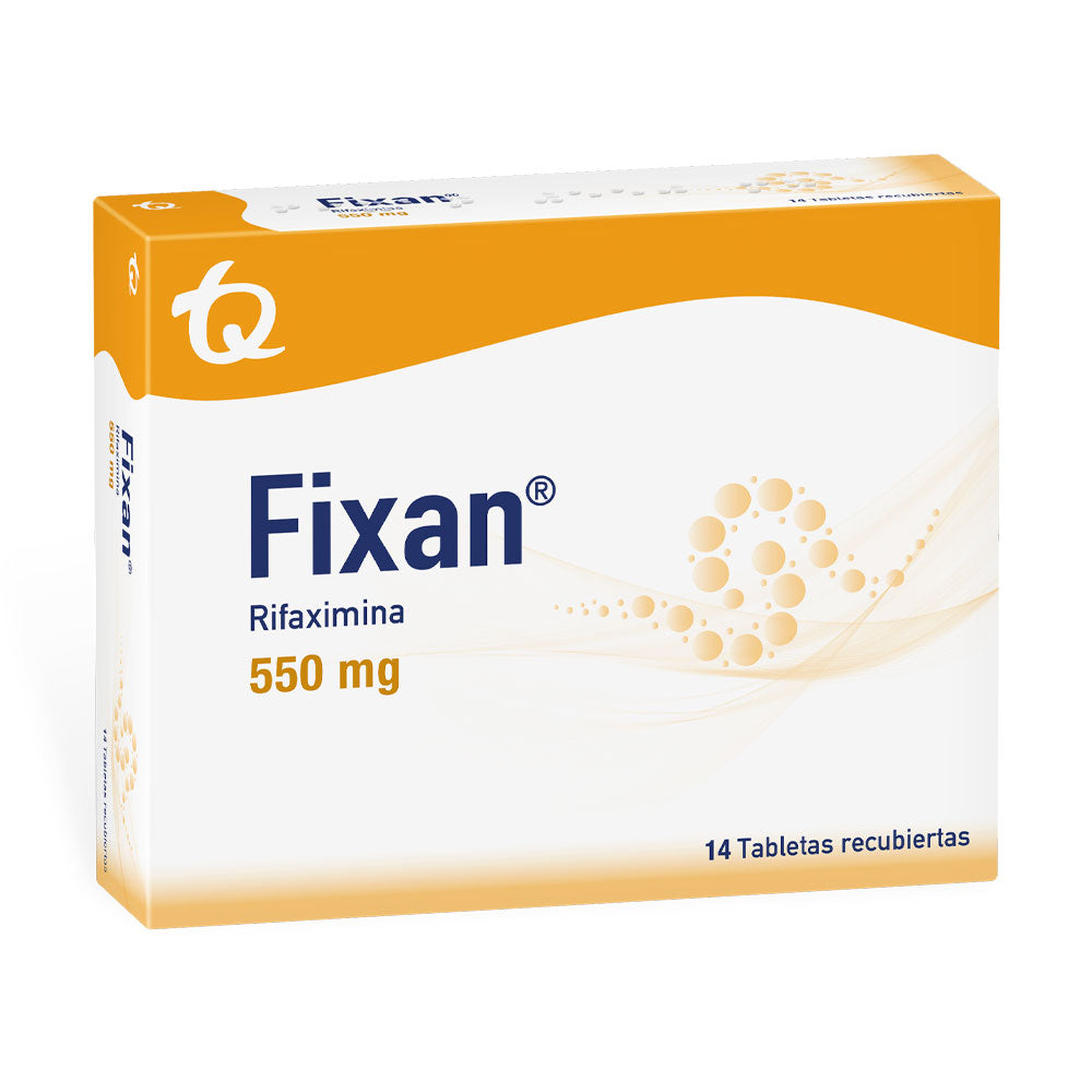 FIXAN TABLETAS RECUBIERTAS 550 MG CAJA X 14 UNDS
