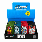 FLAMEADOR DE GAS FLOPPI DRAGON AZUL X 1 UND