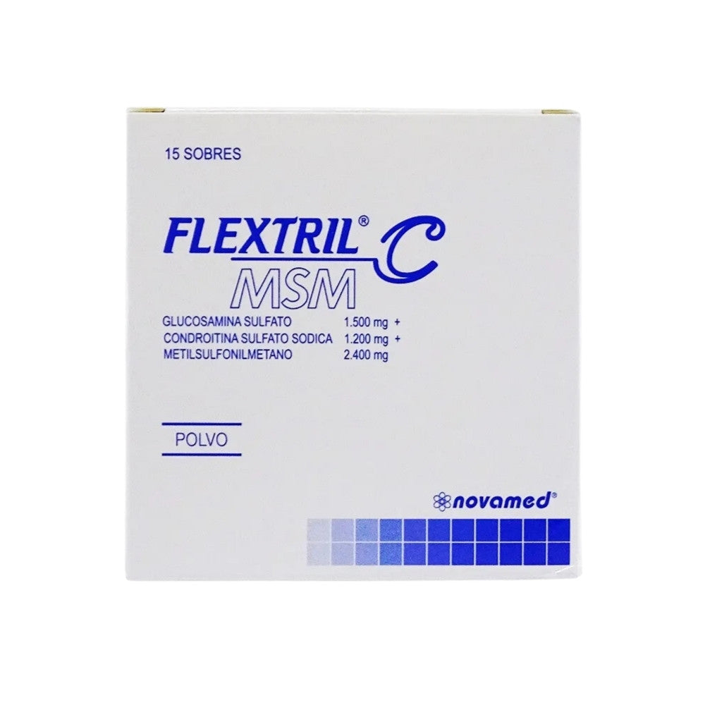 FLEXTRIL C MSM SOBRES CAJA X 15 UNDS
