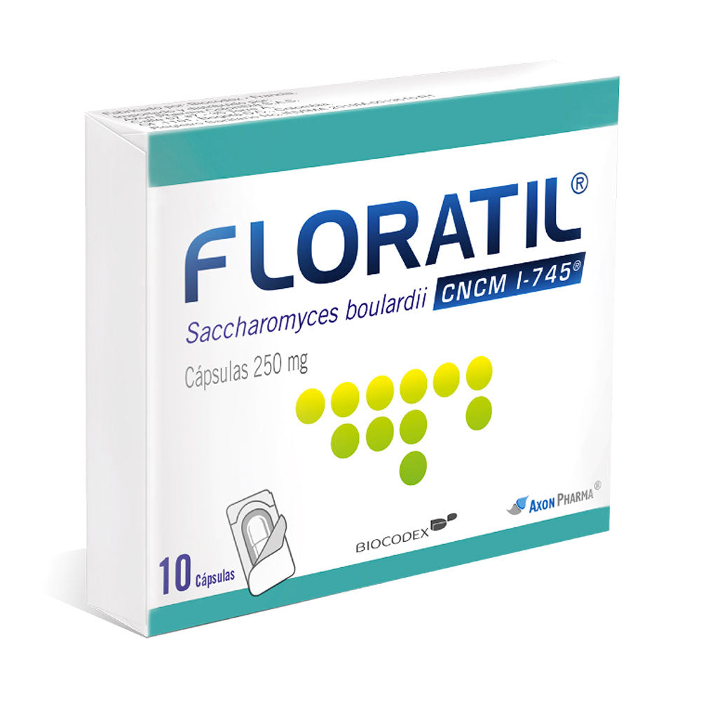 FLORATIL CAPSULAS 250MG CAJA X 10 UNDS