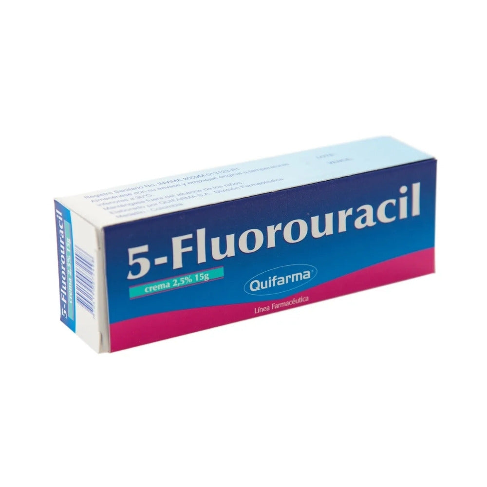 FLUOROURACIL CREMA 2.5% CAJA 15 G