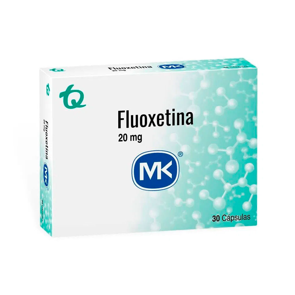 FLUOXETINA MK CAPSULAS 20 MG CAJA X 30 UNDS