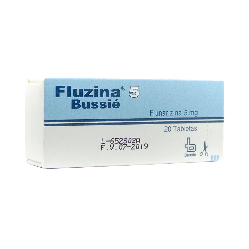 FLUZINA TABLETAS 5 MG CAJA X 20 UNDS