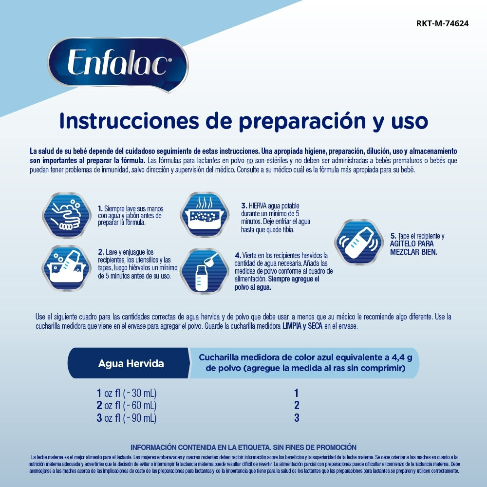 FORMULA INFANTIL ENFALAC DE INICIO 0-12 MESES LATA 340 G