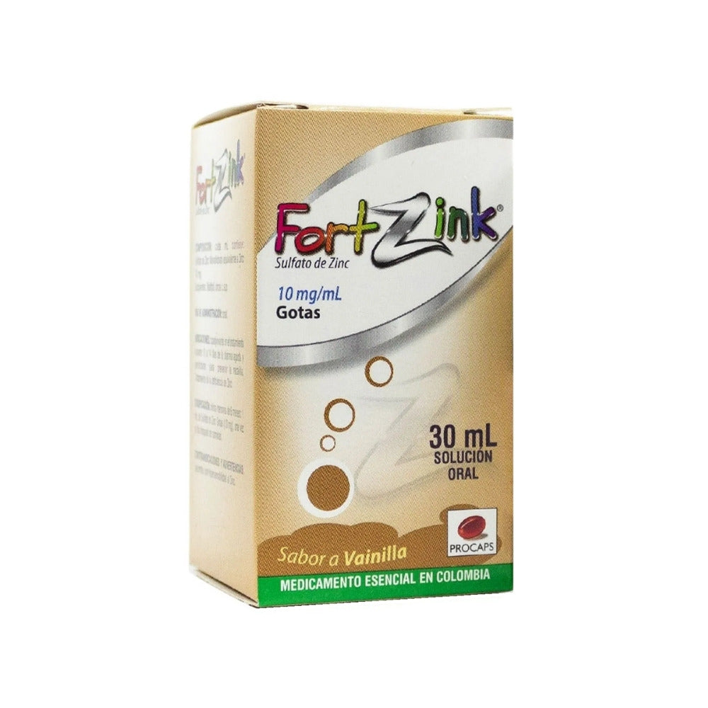 FORTZINK GOTAS 10 MG CAJA 30 ML