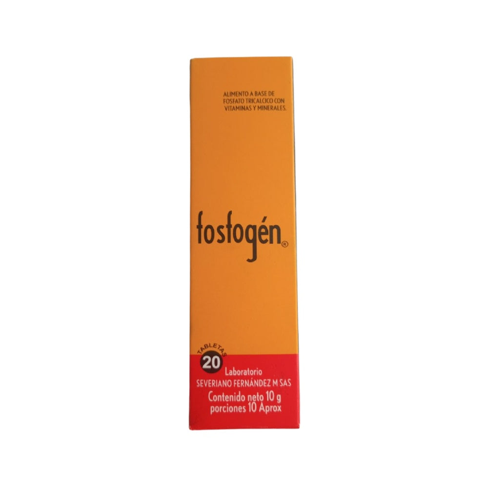 FOSFOGEN TABLETAS CAJA X 20 UNDS