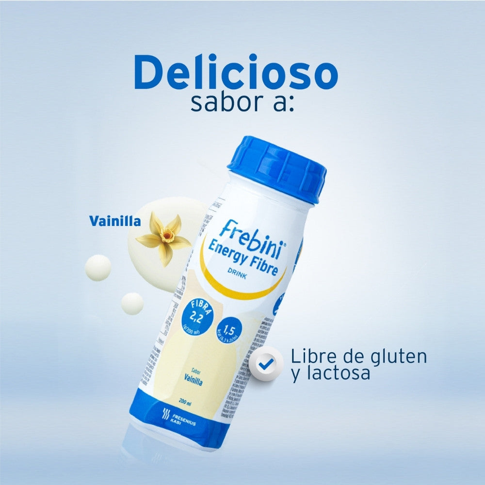FREBINI ENERGY FIBRE VAINILLA BOTELLA 200 ML