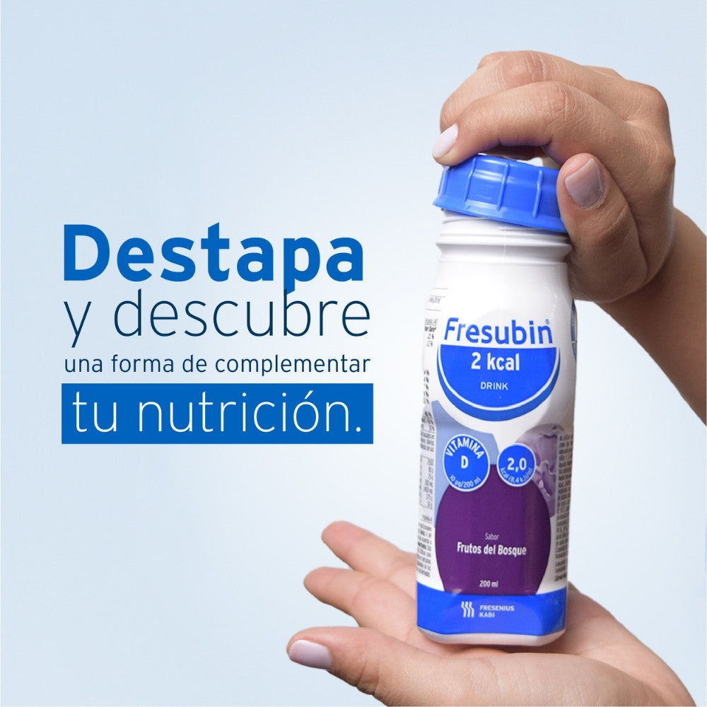 FRESUBIN 2 KCAL FOUR PACK FRUTOS DEL BOSQUE CAJA X 4 UNDS