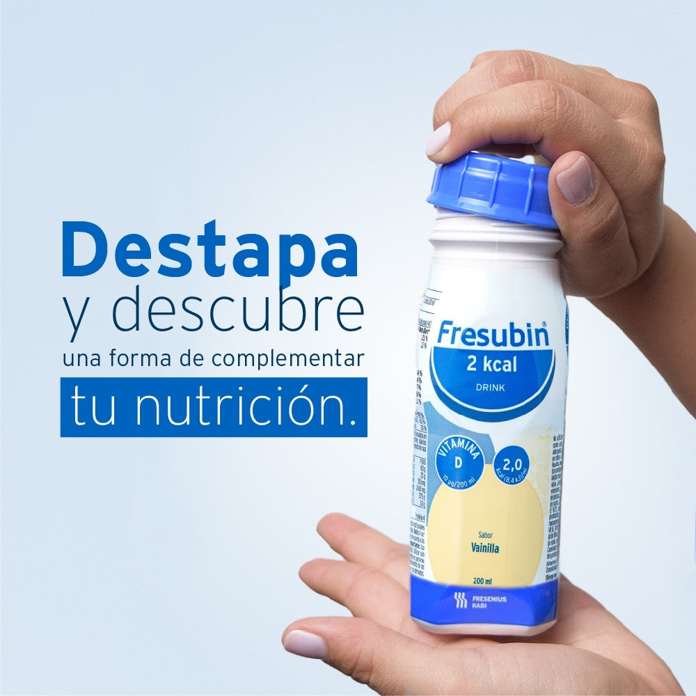 FRESUBIN 2 KCAL FOUR PACK VAINILLA CAJA X 4 UNDS
