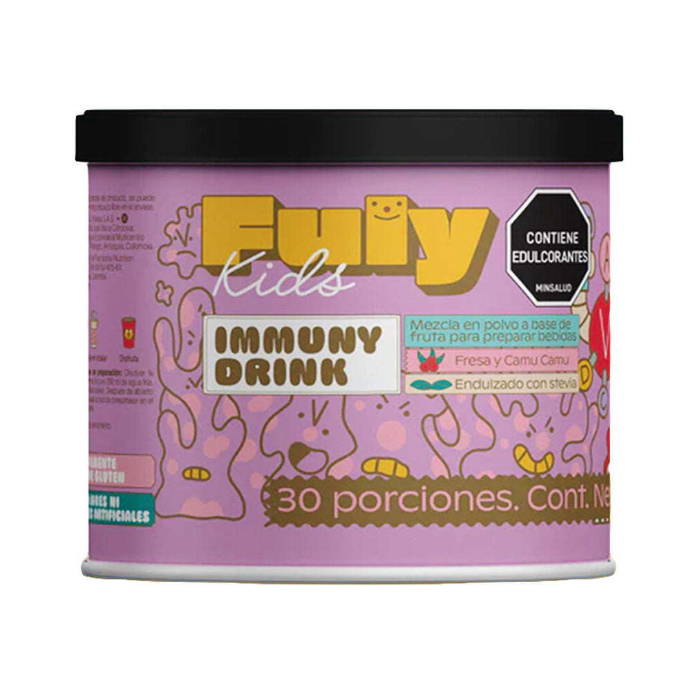 FULY KIDS IMMUNY DRINK POLVO FRESA CAMU CAMU LATA 180 G