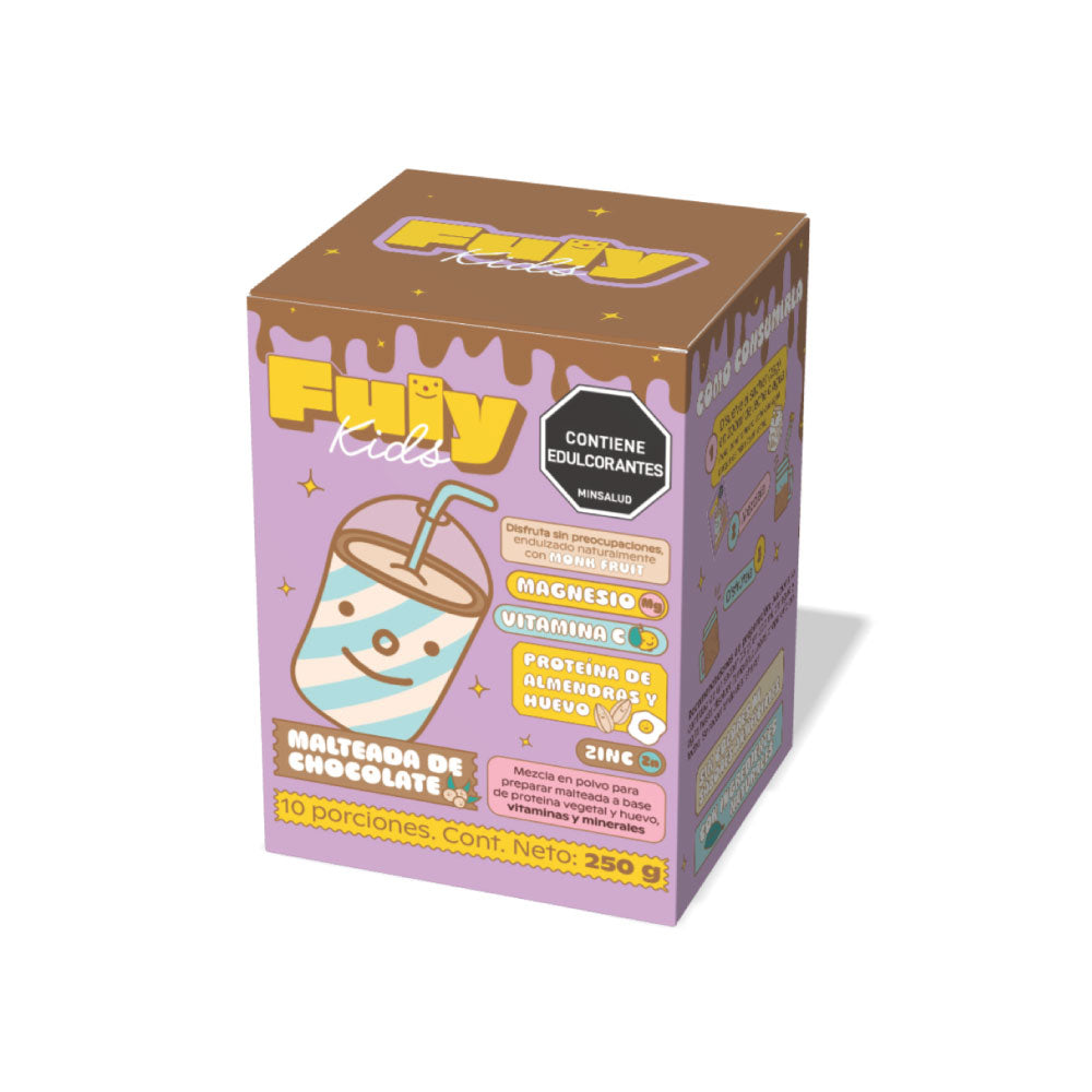 FULY KIDS MALTEADA DE CHOCOLATE CAJA 250 G