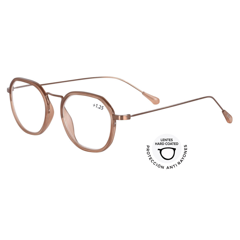 GAFAS DE LECTURA ZOOM METALS 125 X 1 UND