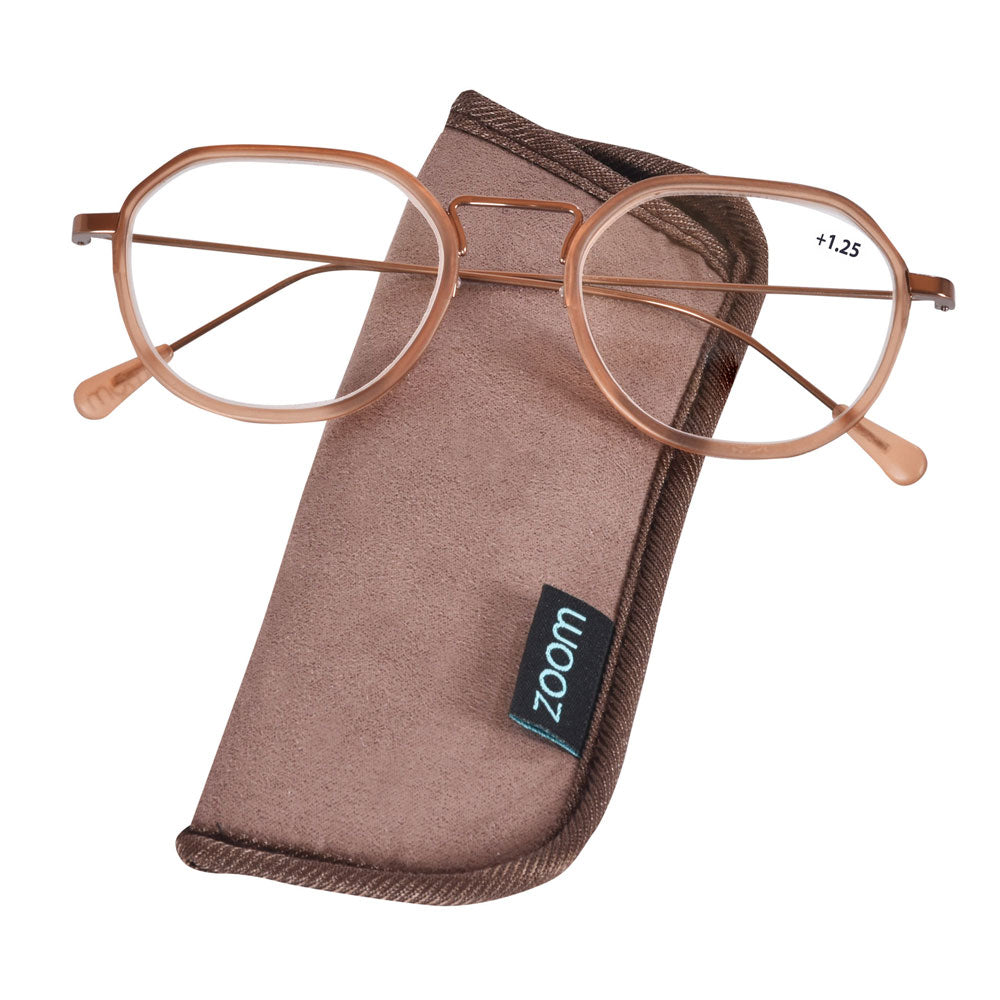 GAFAS DE LECTURA ZOOM METALS 125 X 1 UND