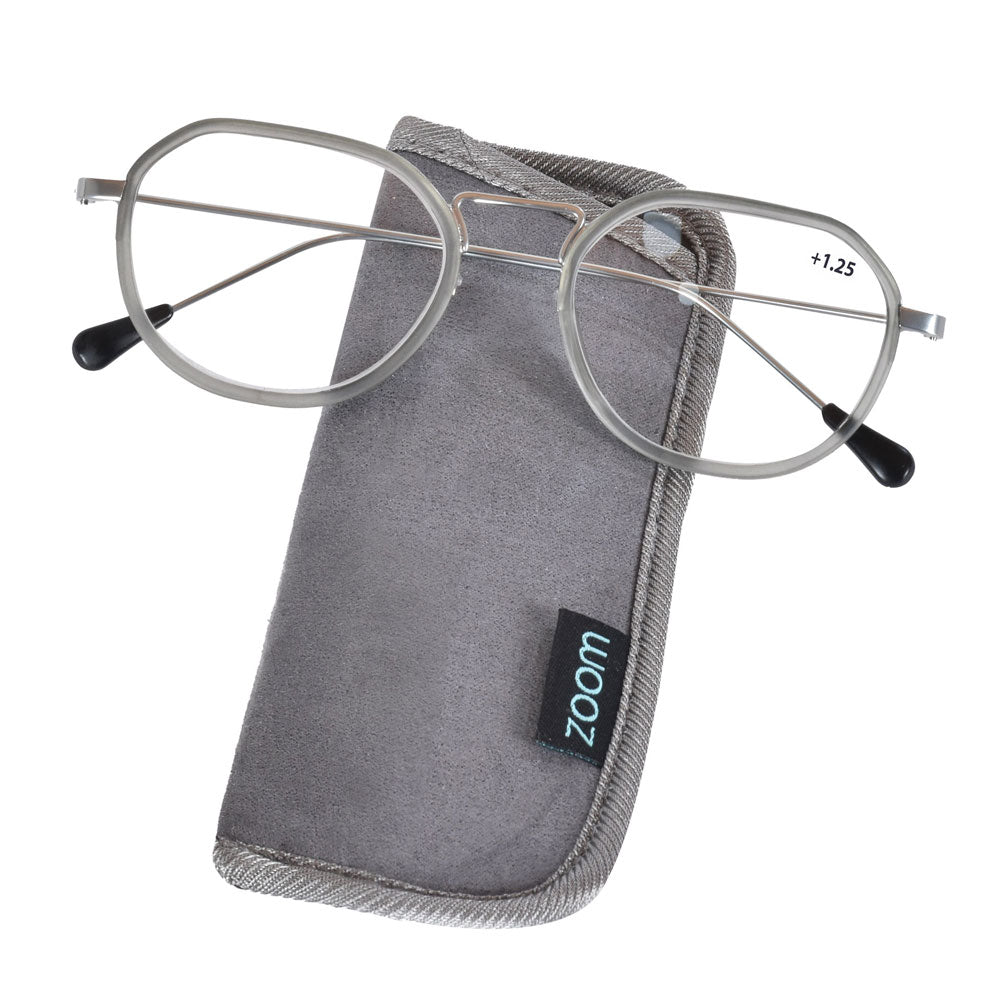 GAFAS DE LECTURA ZOOM METALS 125 X 1 UND