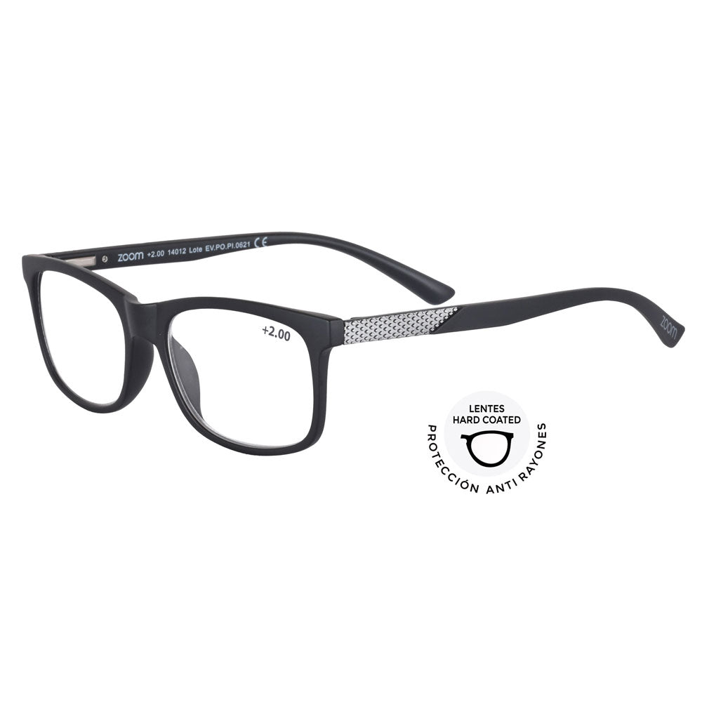 GAFAS DE LECTURA ZOOM METALS 200 X 1 UND