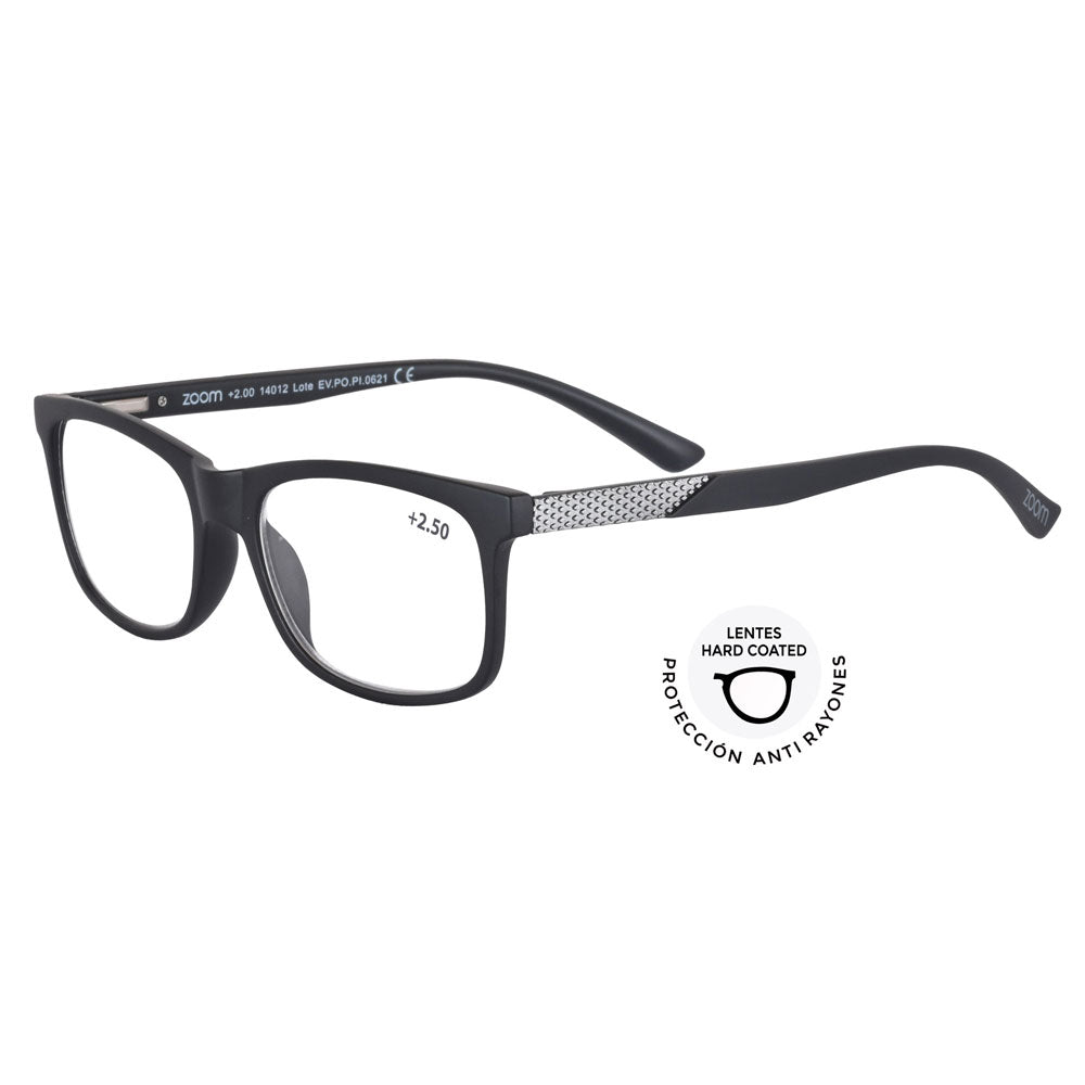GAFAS DE LECTURA ZOOM METALS 250 X 1 UND