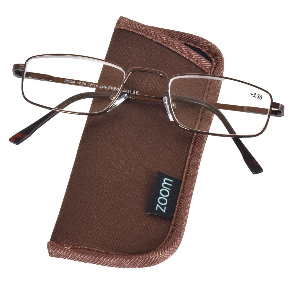 GAFAS DE LECTURA ZOOM METALS 350 X 1 UND