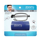 GAFAS DE LECTURA ZOOM PLEGABLE 250 X 1 UND