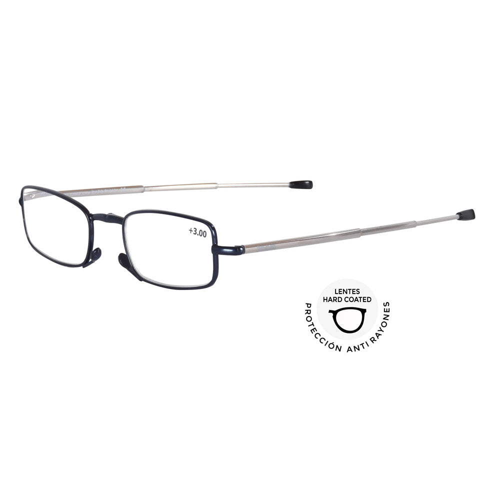 GAFAS DE LECTURA ZOOM PLEGABLE 300 X 1 UND