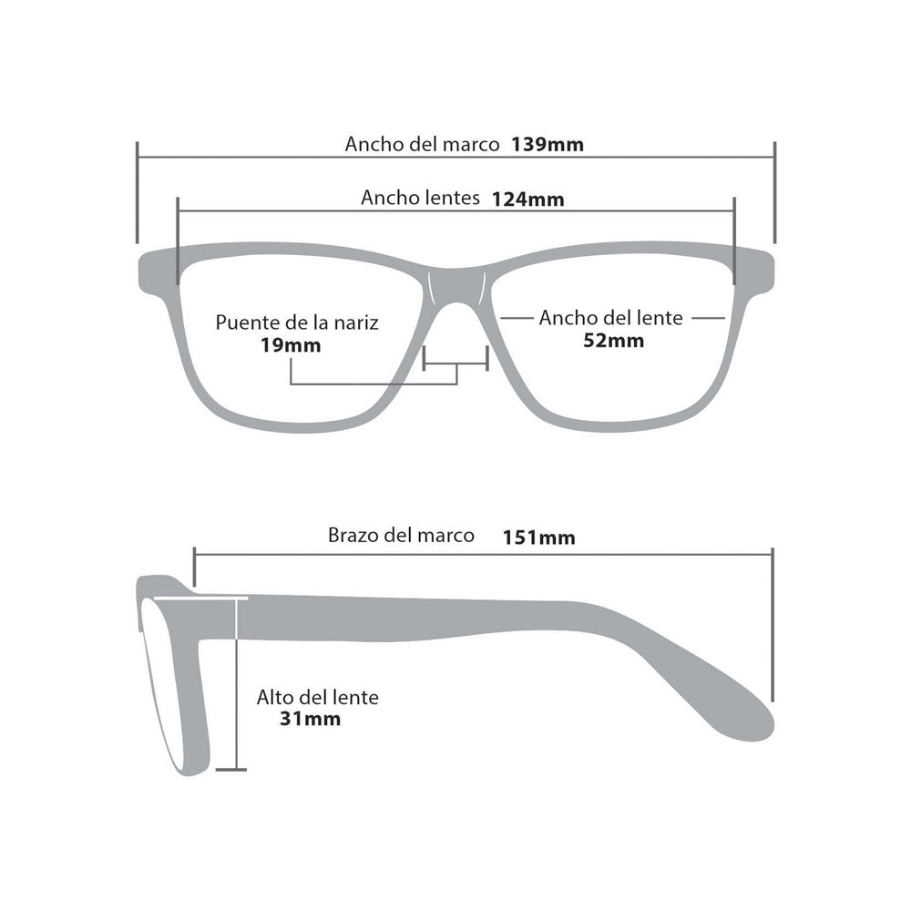 GAFAS DE LECTURA ZOOM SENIOR 125 X 1 UND