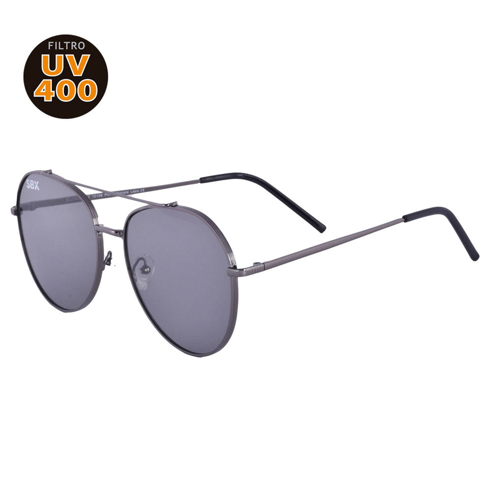 GAFAS SOL ALUMINUM U2 POLICARBO COLG DISPLAY X 1 UND