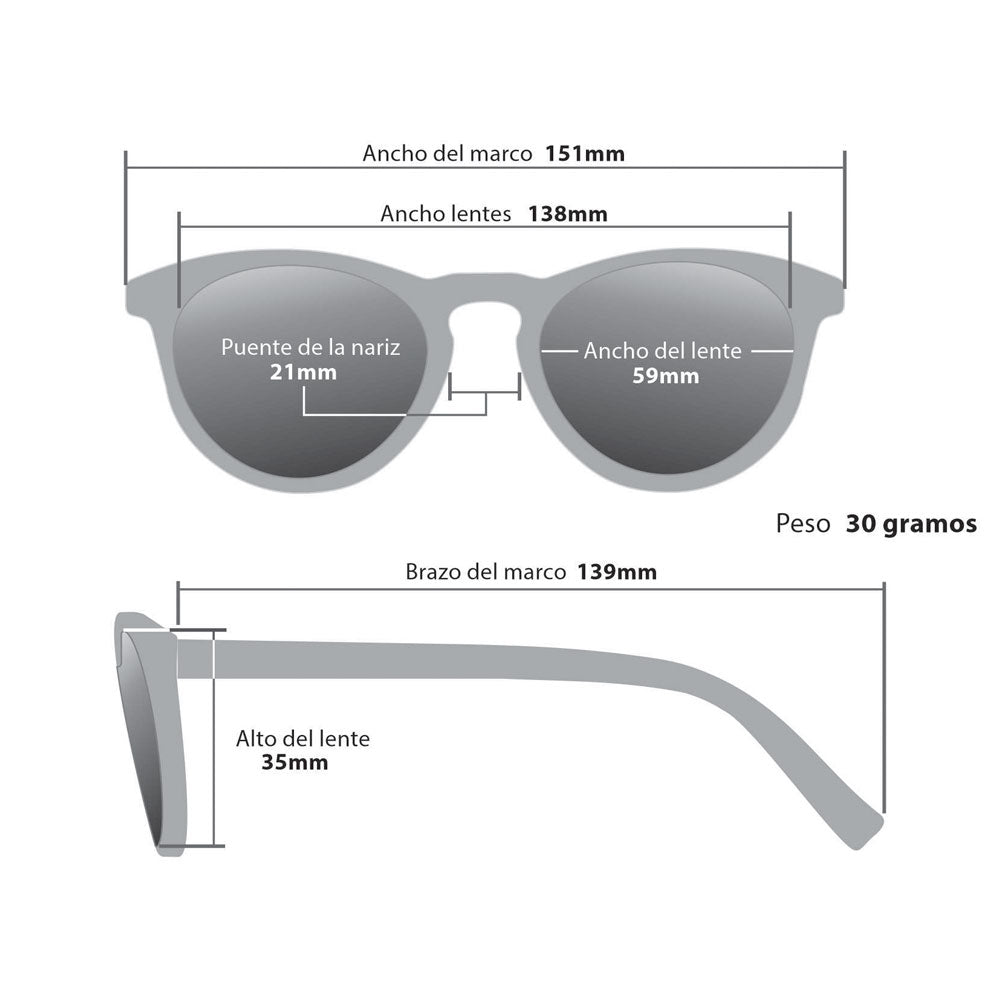 GAFAS SOL ALUMINUM U2 POLICARBO COLG DISPLAY X 1 UND