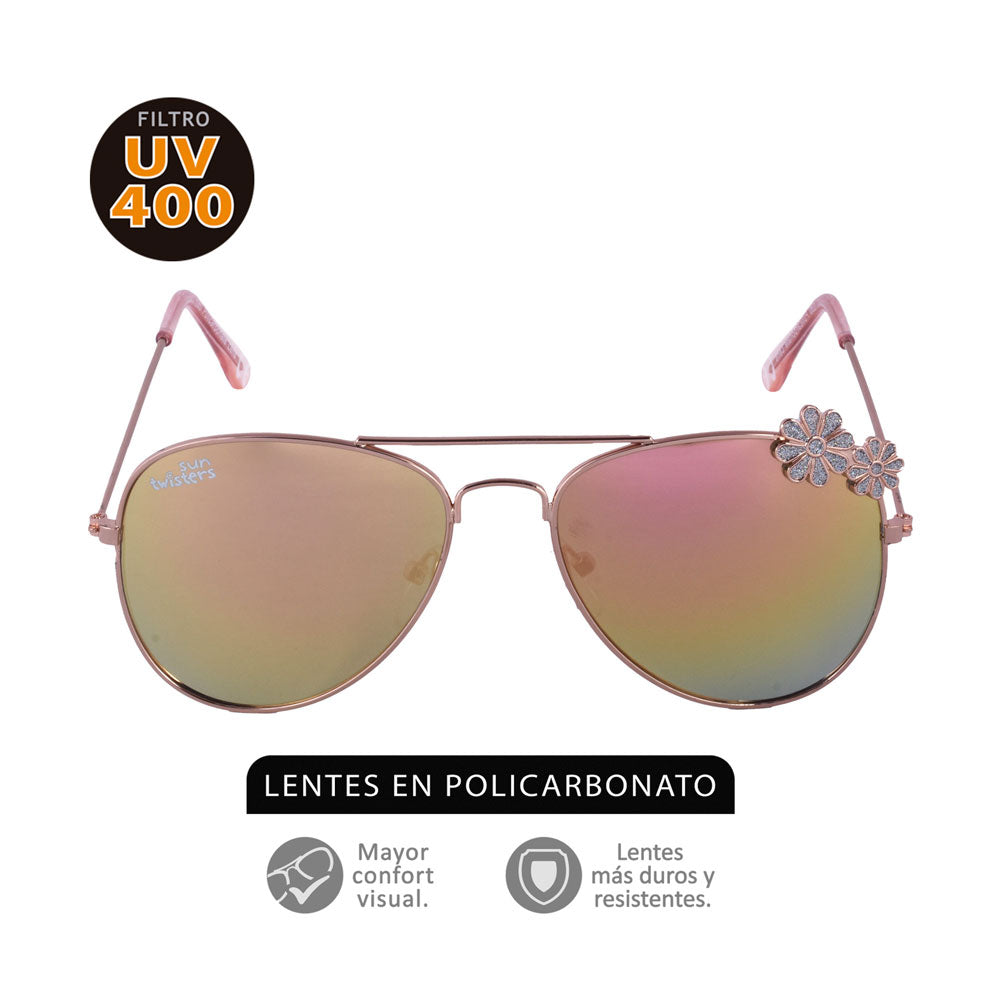 GAFAS SOL INF CUTE U1 POLICARBO COLG BOLSA X 1 UND